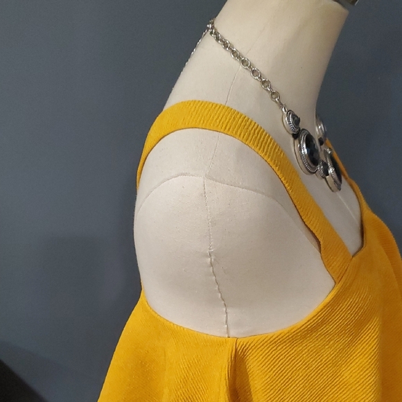 Madewell Mustard Layered Tank Top - Picture 6 of 12